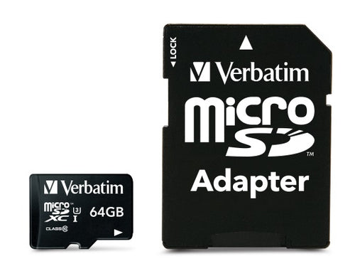 VBT - 64GB MICRO SDXC CLASS 10 PRO UHS-I