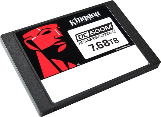 KINGSTON 7680G DC600M (MIXED-USE) 2.5IN ENTERPRISE SATA SSD